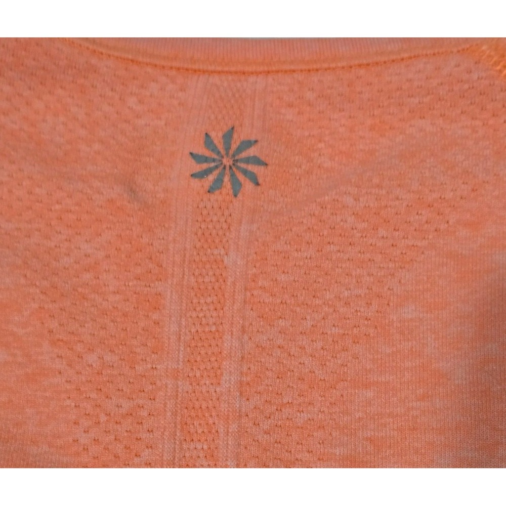Athleta 2 Piece Bundle Orange Outdoors Gym And Speedlight Seamless Stretch Small - Picture 10 of 10